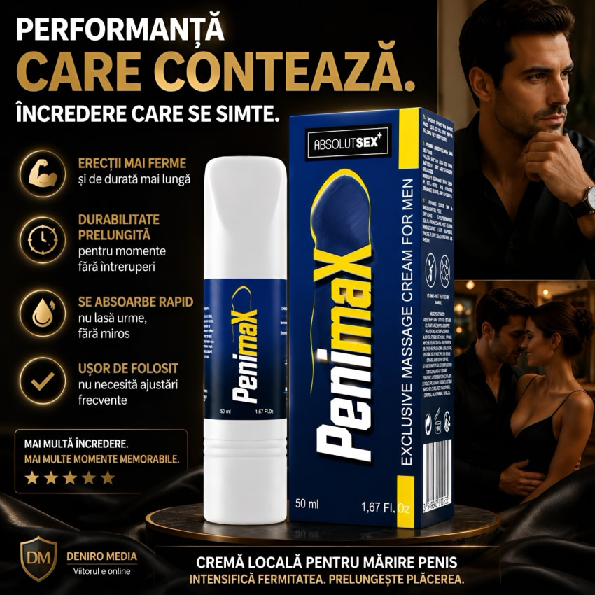 Cremă Creștere Membru Penimax 50ml