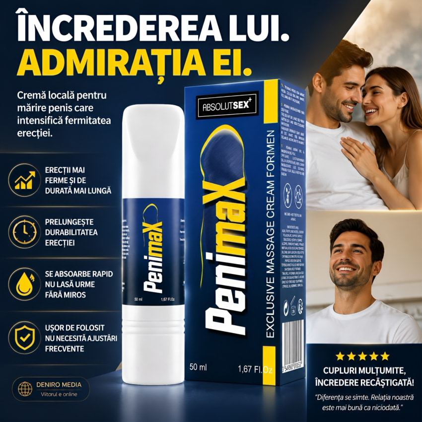 Cremă Mărire Mădular Penimax 50ml