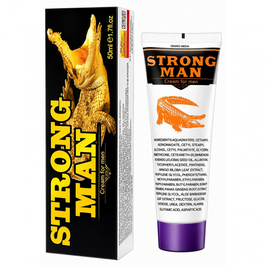 Cremă Mărire Penis Strong Man 50ml