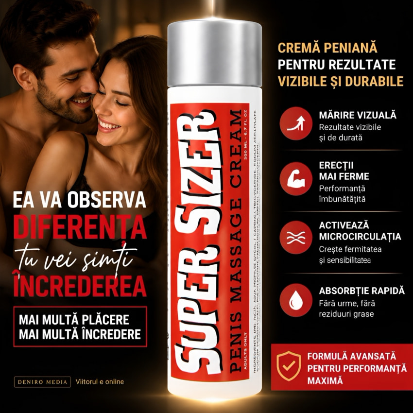Cremă Mărirea Falusului Super Sizer 200ml