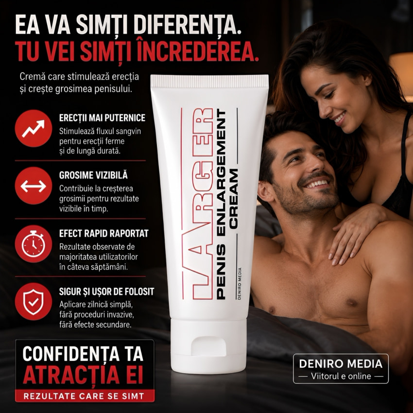 Cremă Pentru Mărirea Falusului Larger 75ml