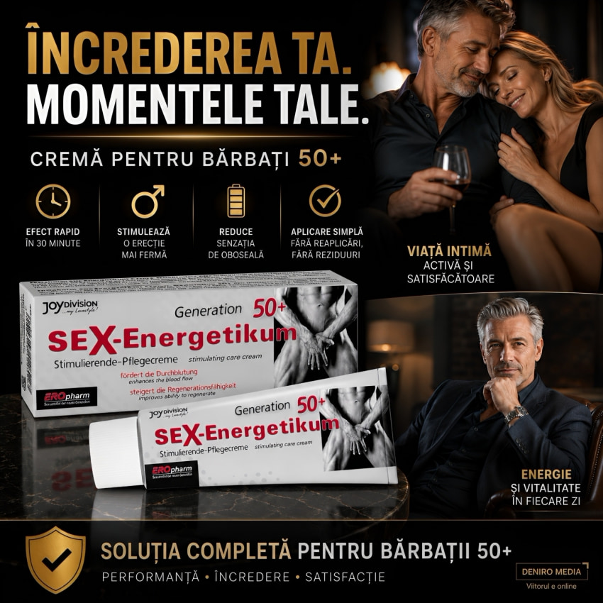 Cremă Pentru Sculare Energetikum 50plus 40ml