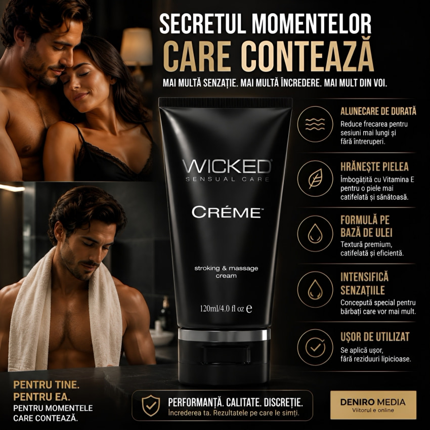 Cremă Pentru Distracție Solo Wicked For Men 120ml