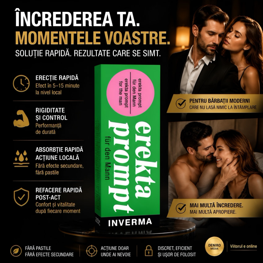 Cremă Pentru Vigoare Erekta Prompt 13ml