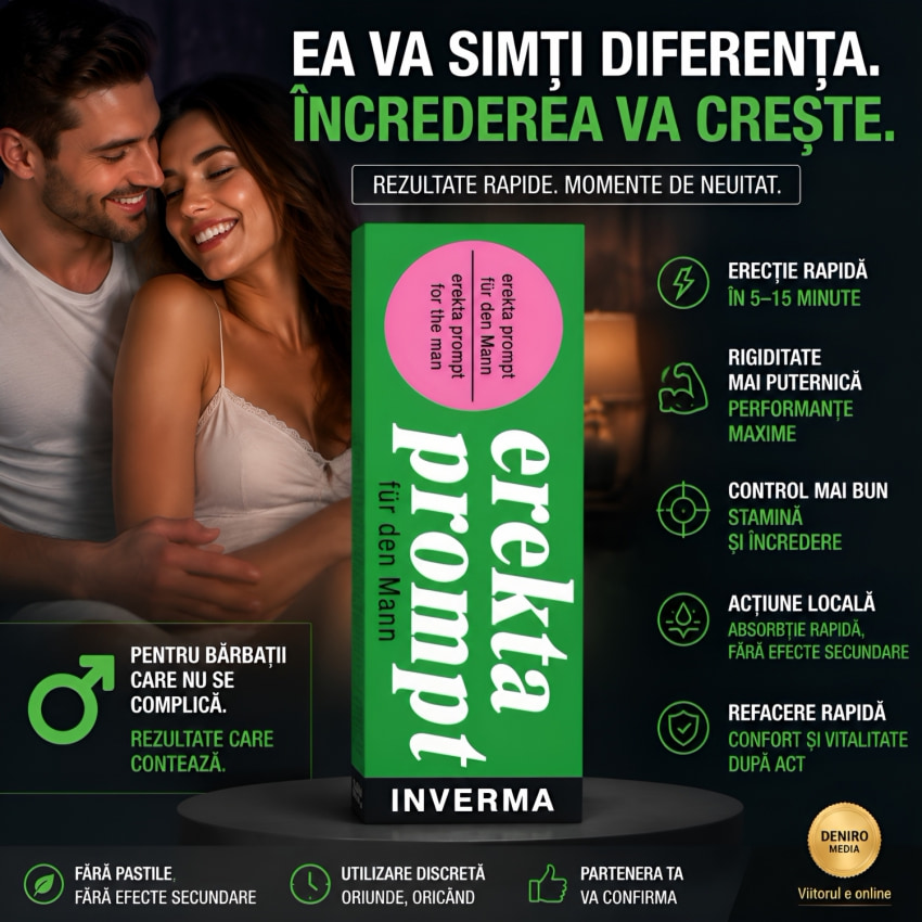 Cremă Pentru Energie Erekta Prompt 13ml