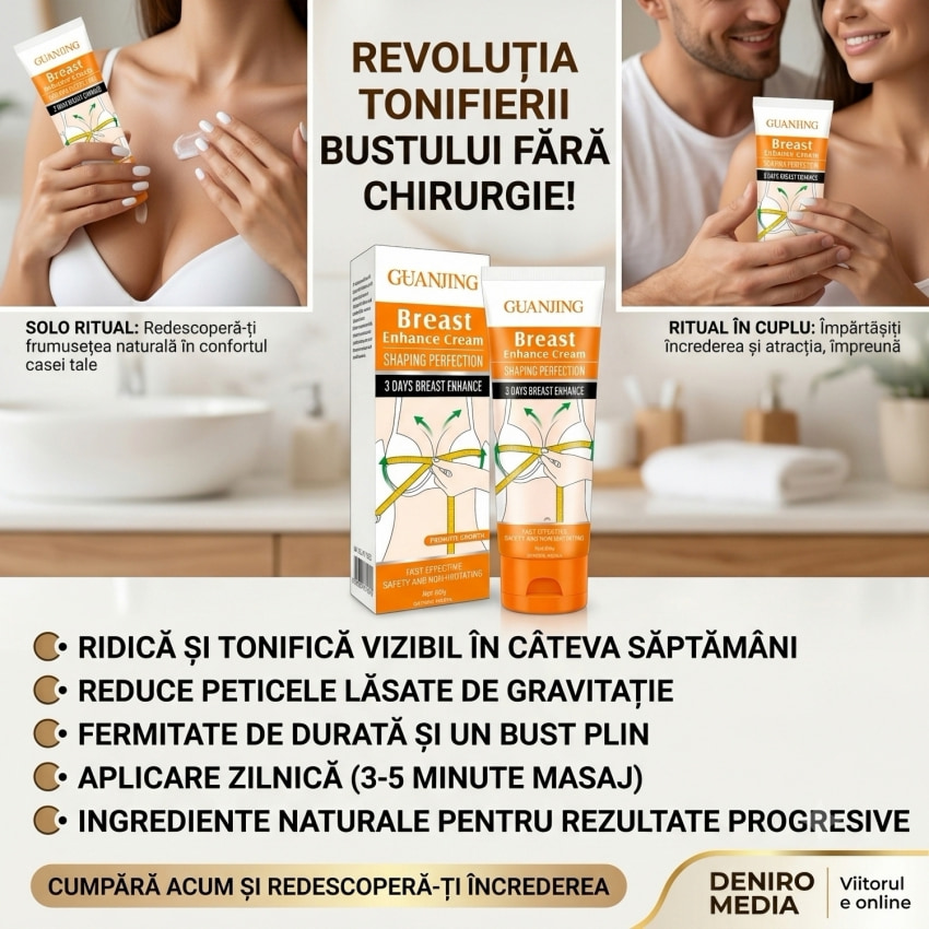 Cremă Grabnică Pentru Mărirea Sânilor Guanjing 80g