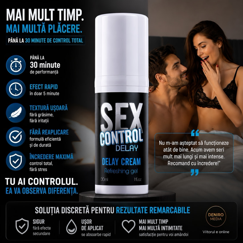 Cremă Sex Control Delay 30ml