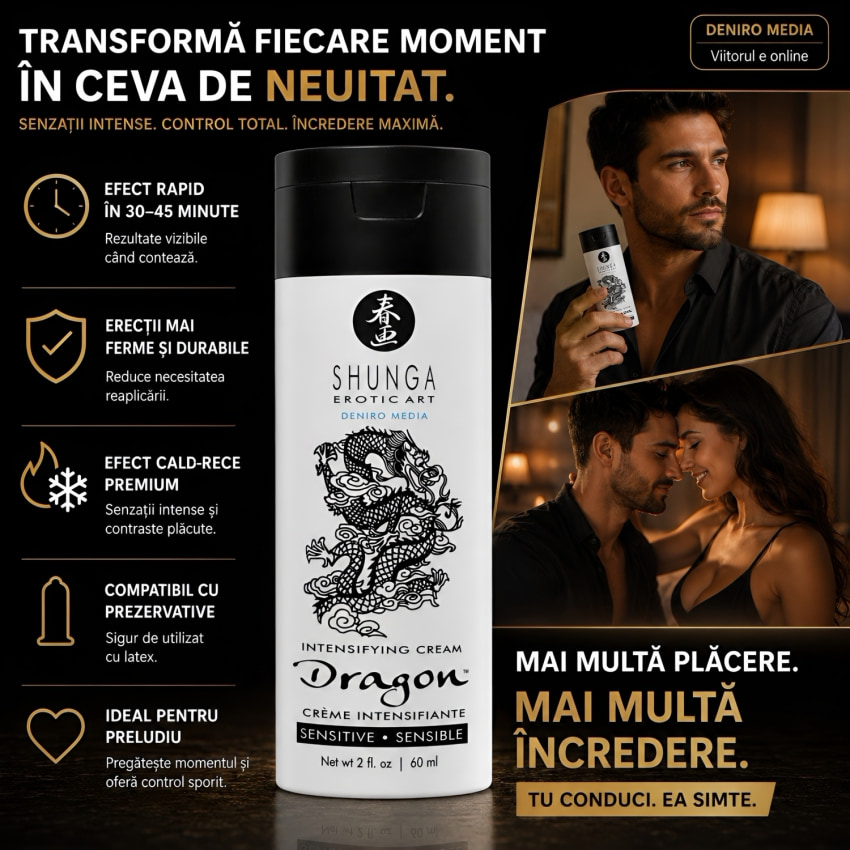 Cremă Shunga Dragon Sensitive 60ml