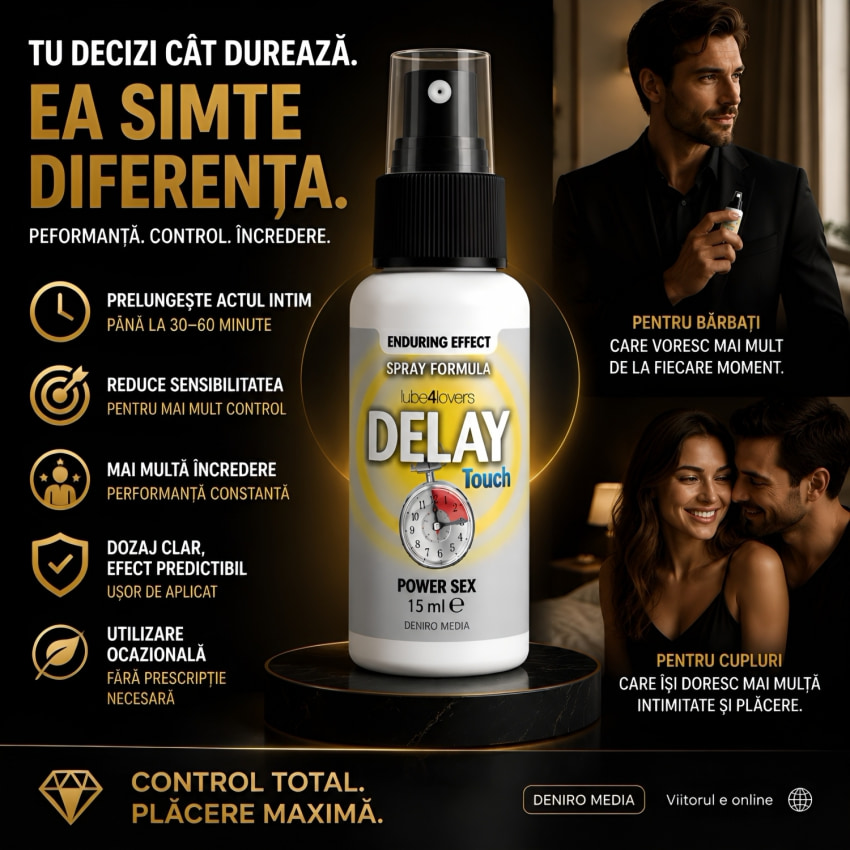 Delay Atomizator Ejaculare înainte de vreme Touch 15ml