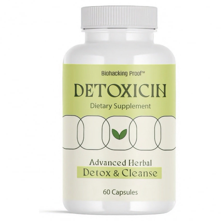 Detoxicin Capsule Pentru Detoxifierea Organismului 60buc