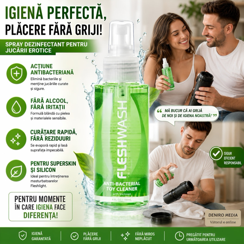 Dezinfectant Sextoys Fleshlight Wash 100ml
