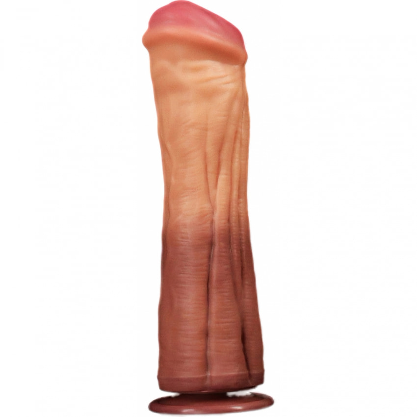 Dildo Dublu Strat Lovetoy 30cm, Ventuză Puternică