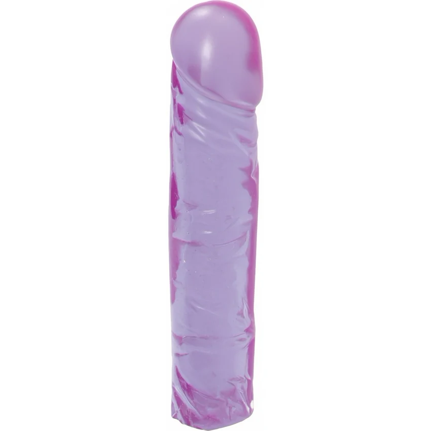 Dildo Flexibil Crystal Jellies Classic 20cm Mov