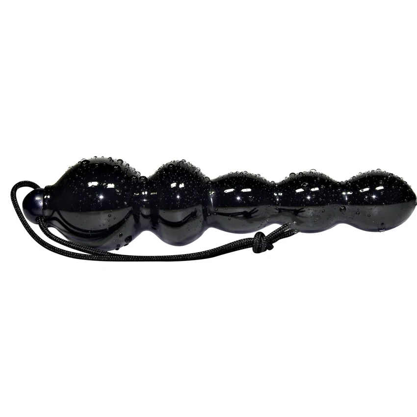 Dildo Globular Anal Negru