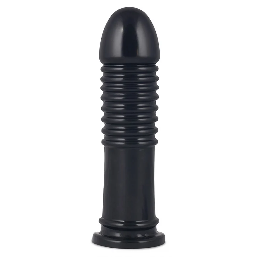 Dildo King-Sized Anal Bumper 22.5cm Negru