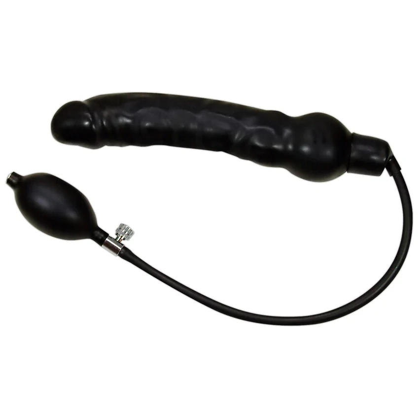 Dildo Latex Show Me Up Negru 25cm