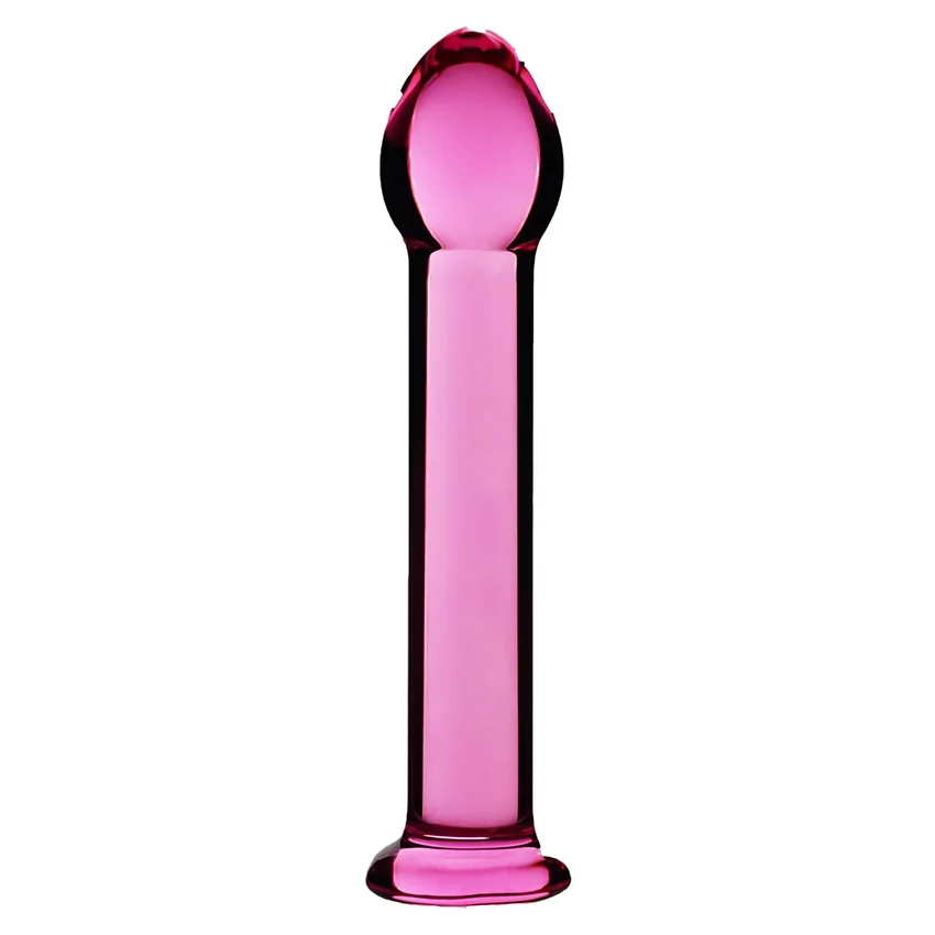 Dildo LoveToy Glass Romance Roz