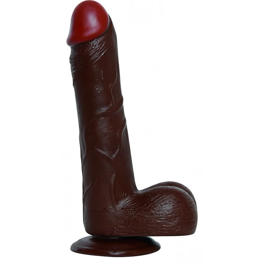 Dildo Realistic Rapture Brown 23cm Maro