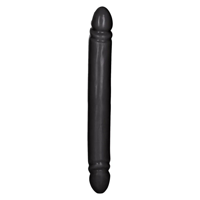Dildo Smooth Double Negru