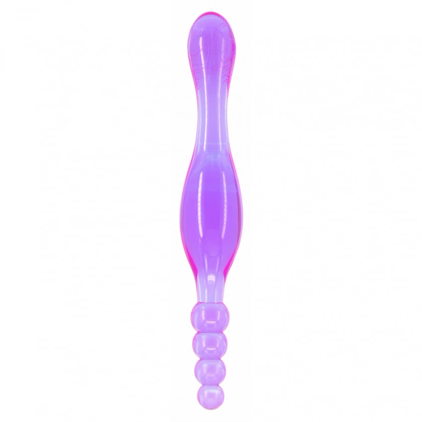 Dildo Smoothy Prober Clear Lavender 20cm Mov