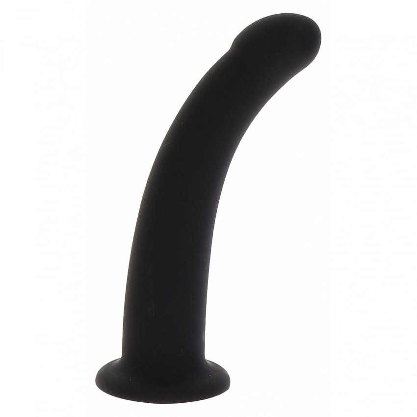 Dildo Strap-On Dong Medium 14cm Negru