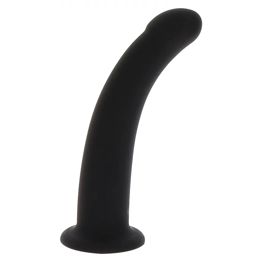 Dildo Strap-On Dong Medium 14cm Negru