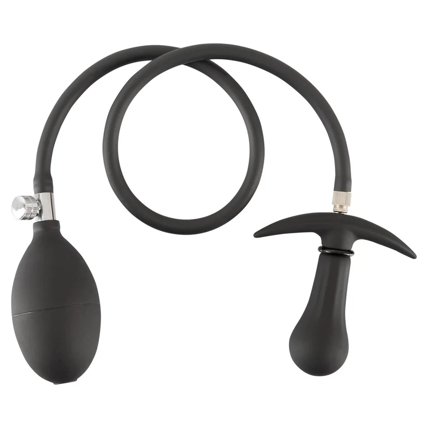 Dop Anal Gonflabil You2Toys — Umflare Controlată Negru