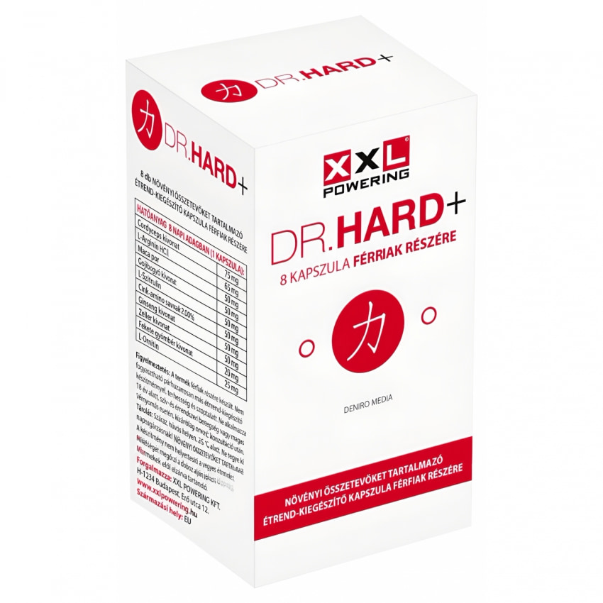 Dr. Hard+ Pills 8 Capsule 600 mg Pentru Rezistență În Pat