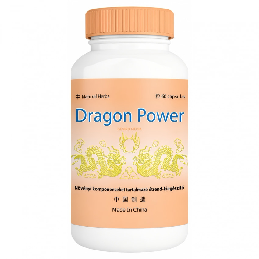 Dragon Power 60 Cps — Complex Vegetal Pentru Bărbați