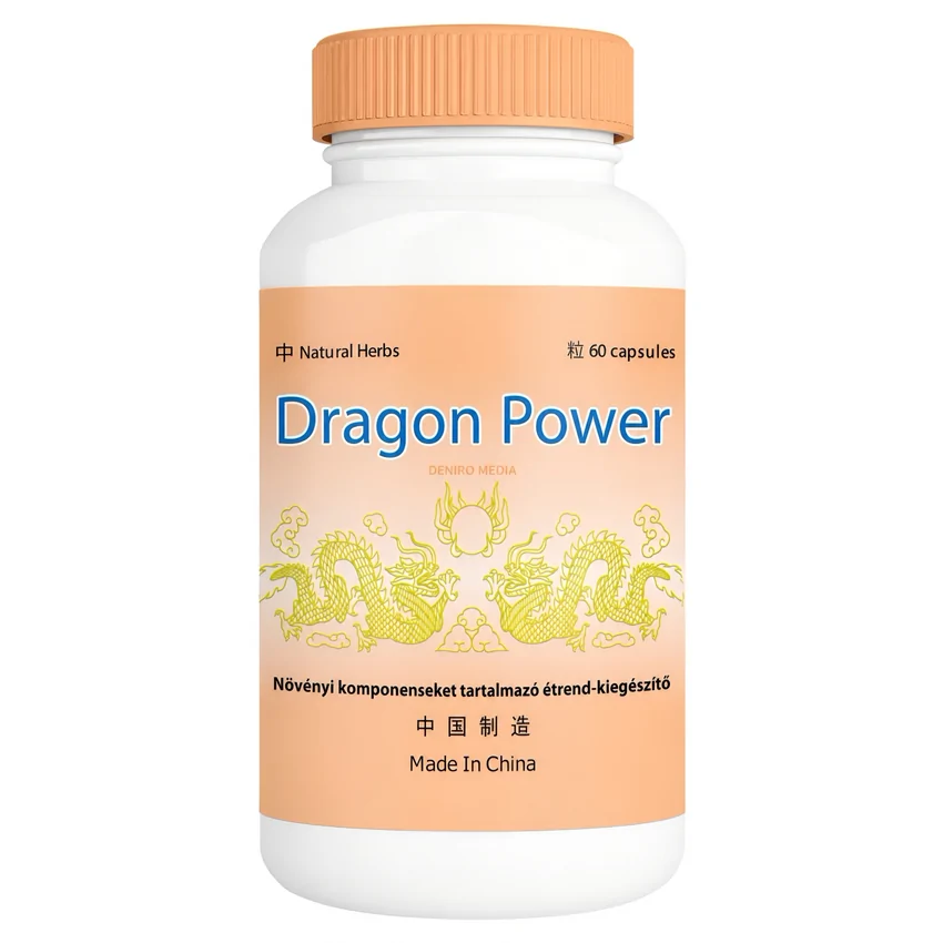 Dragon Power 60 Cps — Complex Vegetal Pentru Bărbați