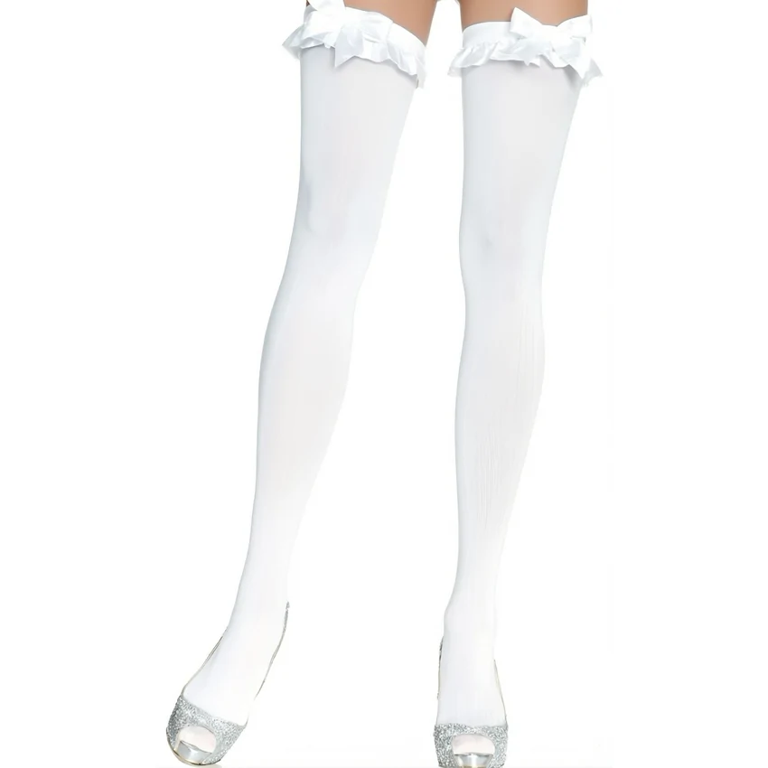 Dresuri Leg Avenue Opaque Alb XS-L
