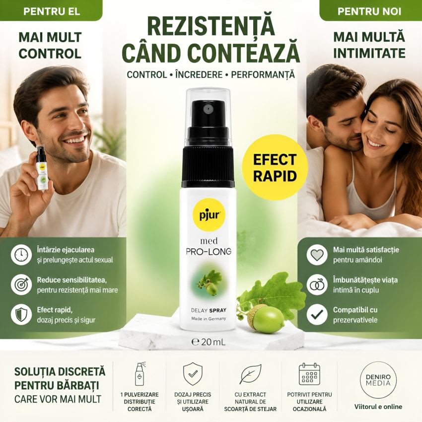 Ejaculare Neașteptată Spray Pjur Med Prolong 20ml