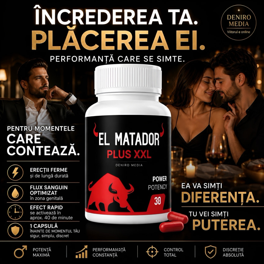 Pastile Potență El Matador Plus XXL 30 buc