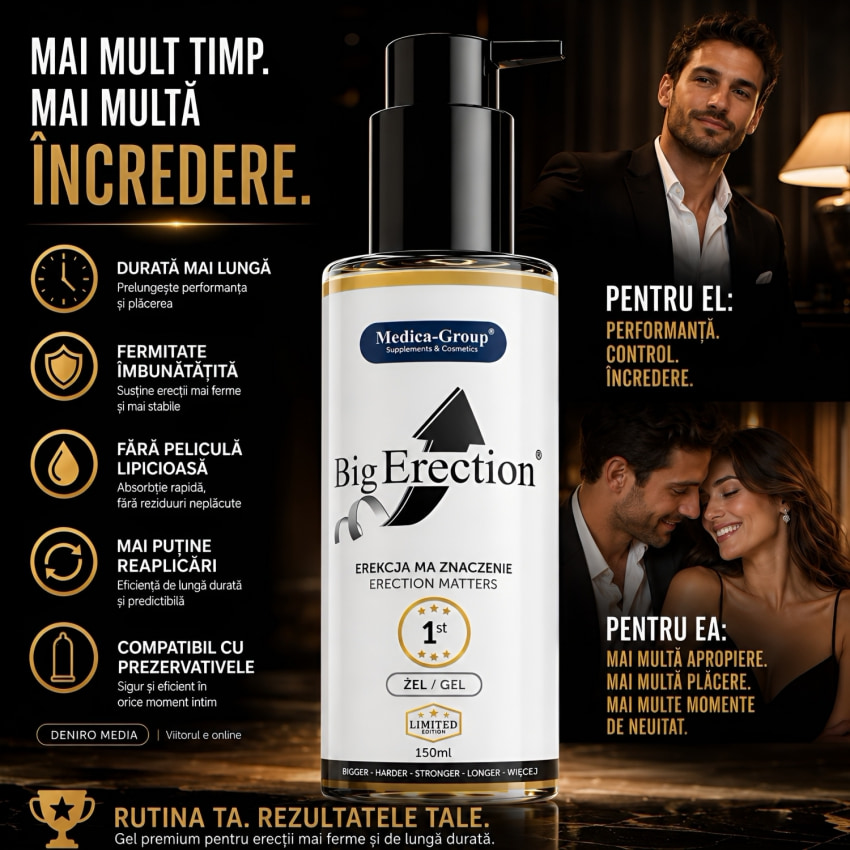 Erecție Mare Gel Medica-Group 150ml