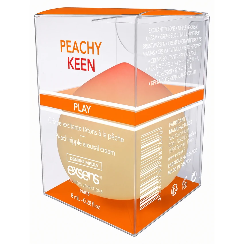 Exsens Peachy Keen Cremă De Stimulare Piersică 8ml