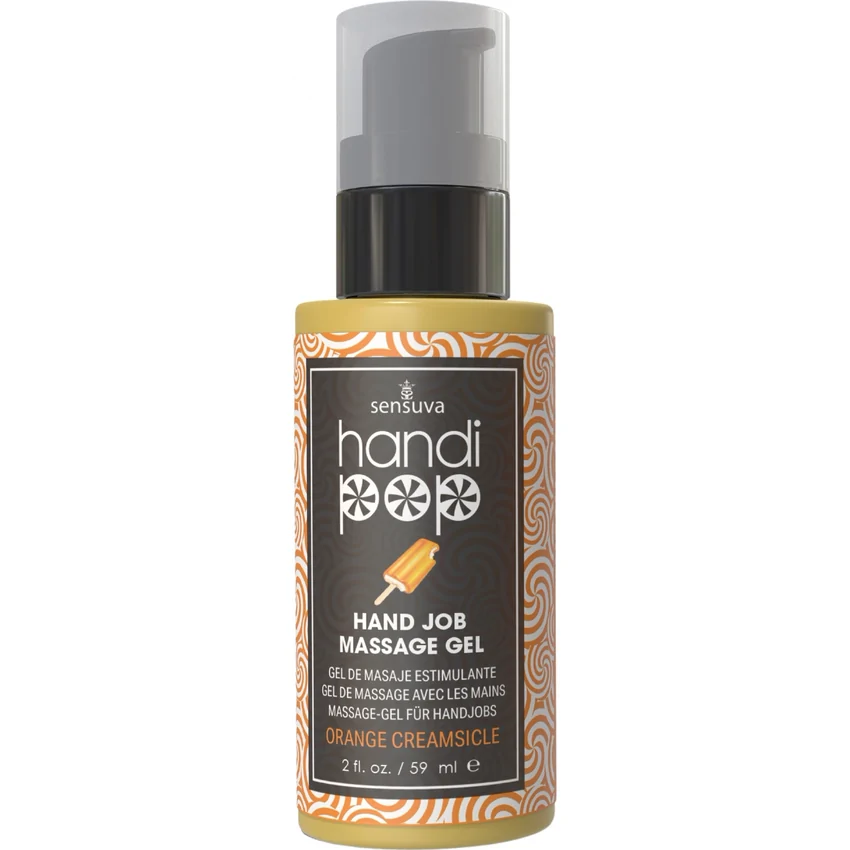 Gel Comestibil Sensuva HandiPop Portocale Cremă 59ml