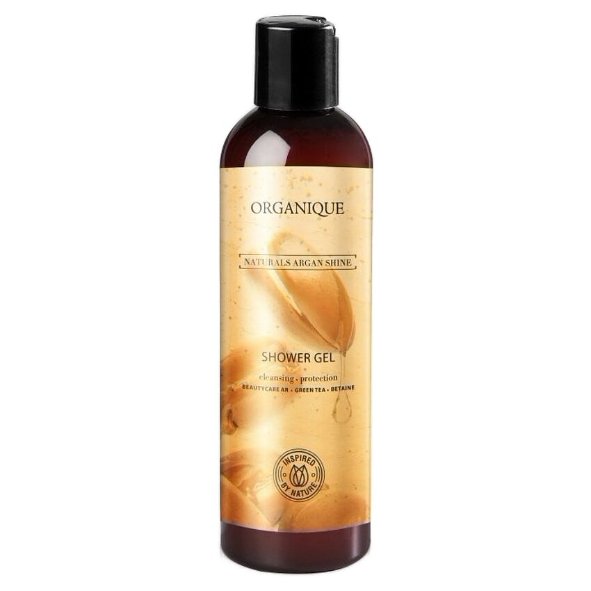Gel de duș hrănitor piele uscată și sensibilă Naturals Argan Shine Organique 250 ml