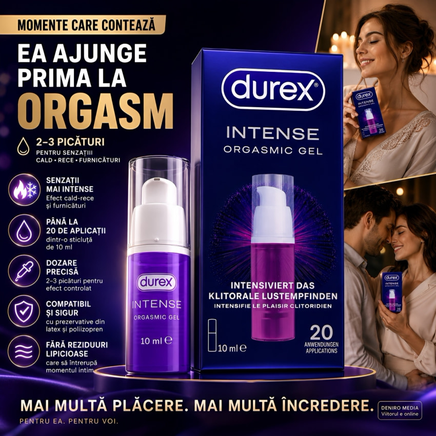 Gel Durex Extaz La Tărie 10ml
