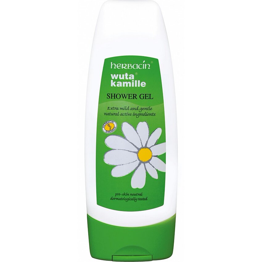 Gel duș cu mușețel extra blând Herbacin 250ml