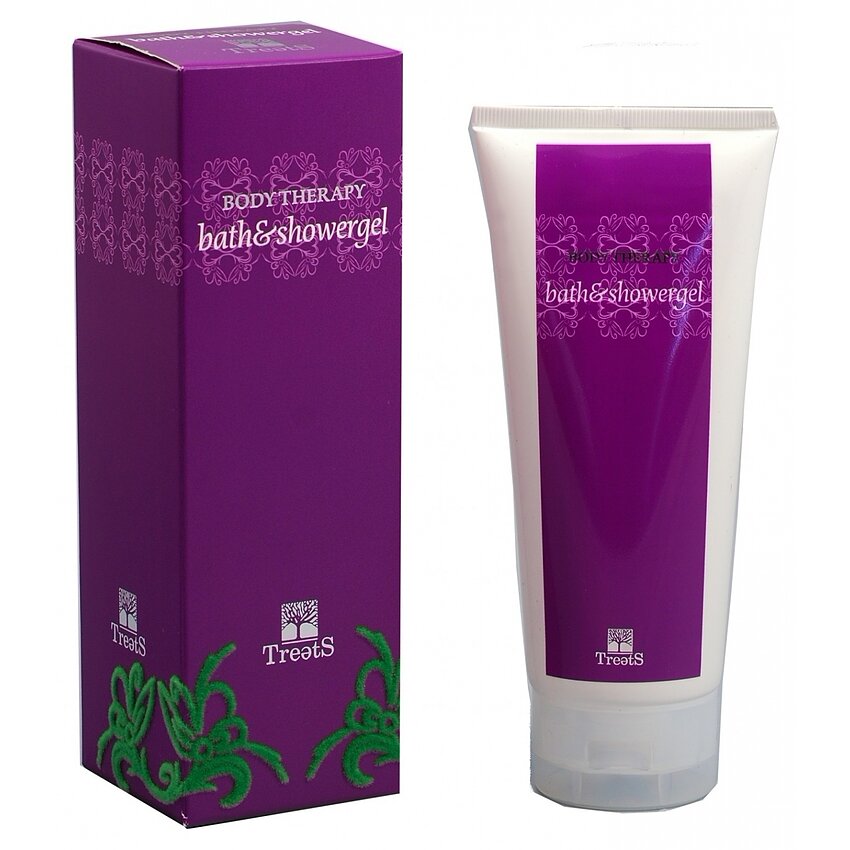 Gel duș și baie, detox, Treets, 200 ml