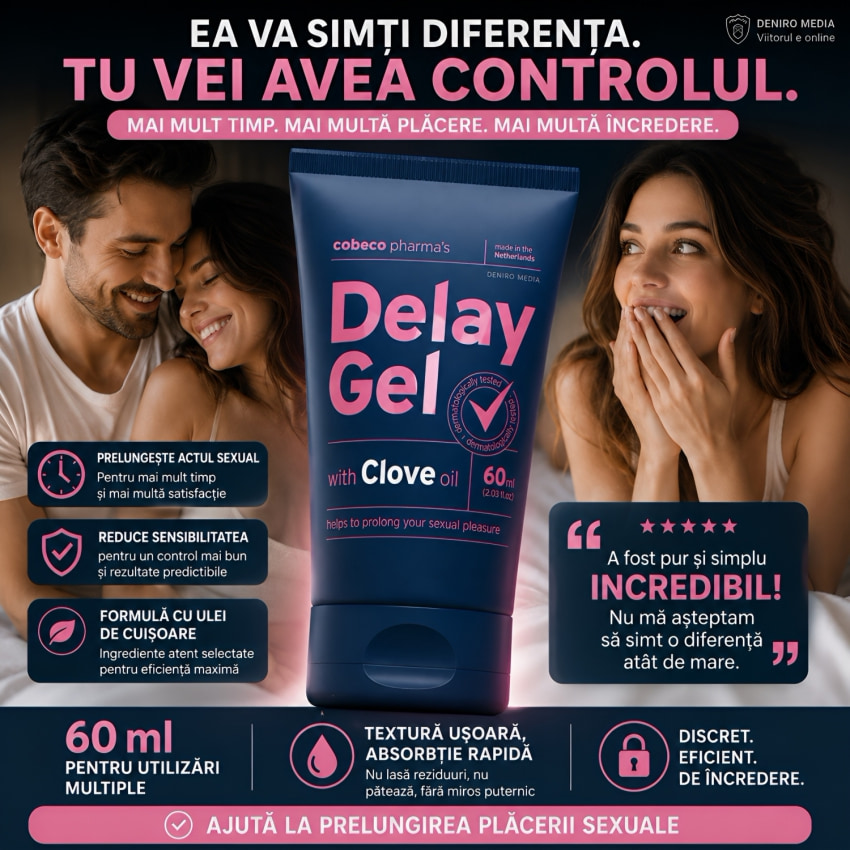 Gel Ejaculare Prematură Control Discret 60ml