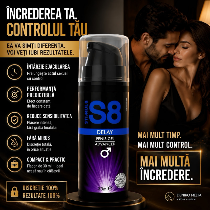 Gel Ejaculare înainte de vreme S8 Delay Penis Gel 30ml