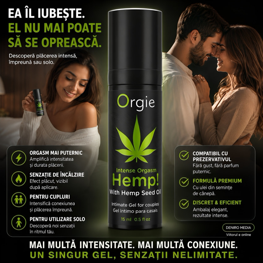 Gel Intim Puternice Orgasm 15ml