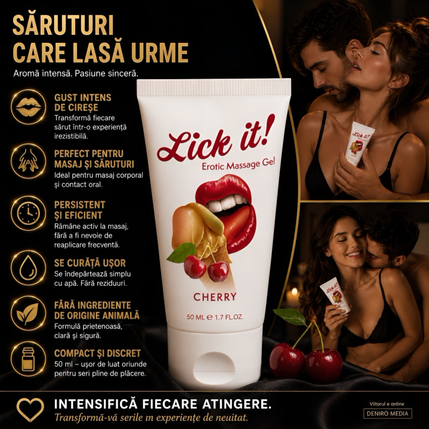 Gel Lick it! Cherry 50 ml