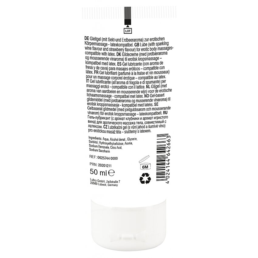Gel Lick it! Wine-Strawberry 50 ml