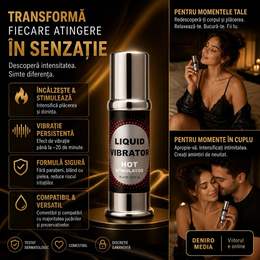 Gel Liquid Vibrator Hot 15ml