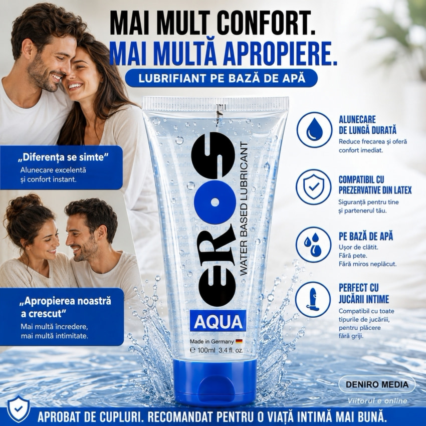 Gel Material lubrifiere Eros Water Based 50ml