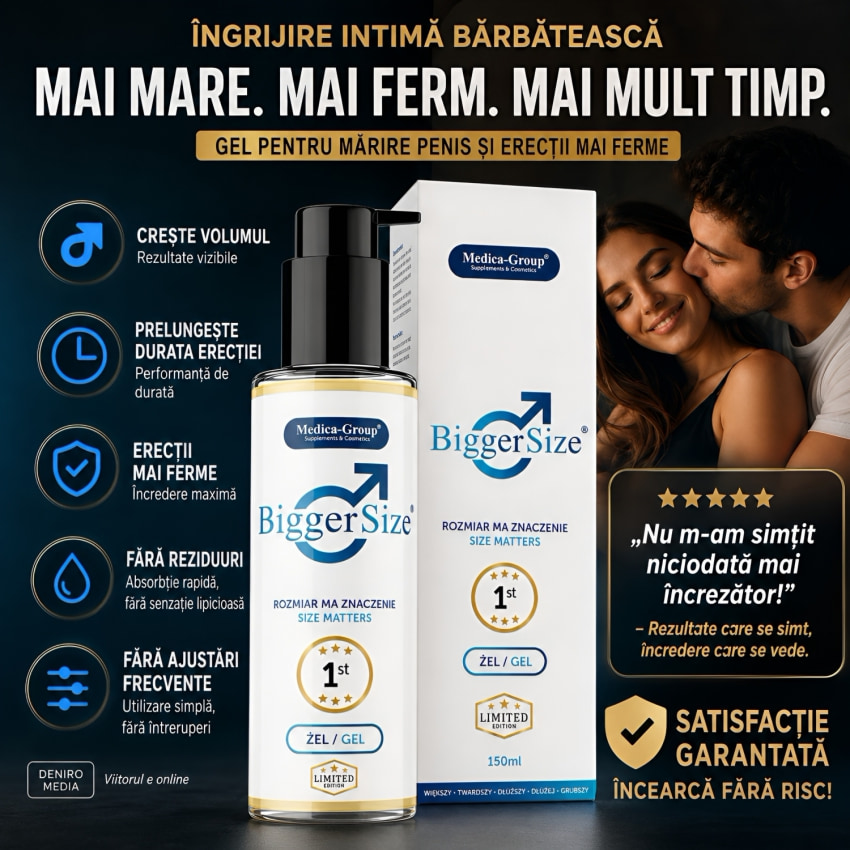 Gel Alungirea Falusului BiggerSize 150ml