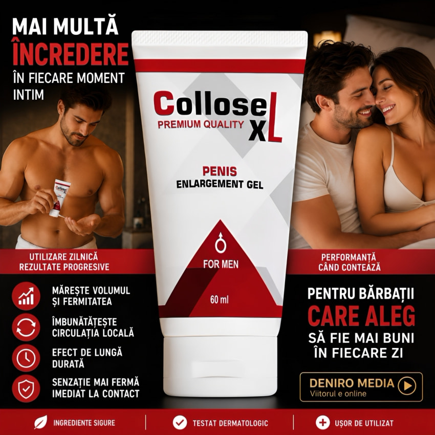 Gel Mărirea Falusului Collosel XL 60ml