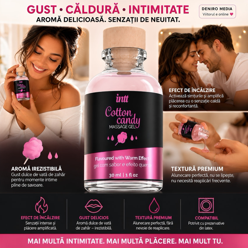Gel Frecție Cotton Candy 30ml